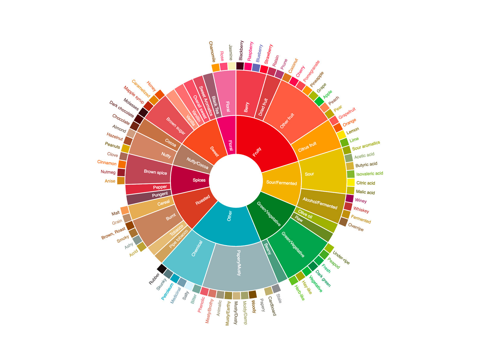 TASTE The Coffee Taste Wheel taste-the-coffee-taste-wheel