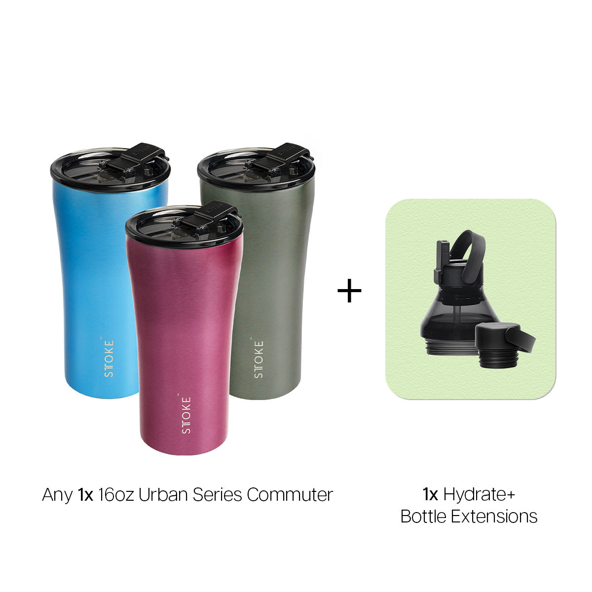 12oz / 16oz Urban Series & Hydrate+ Bundle