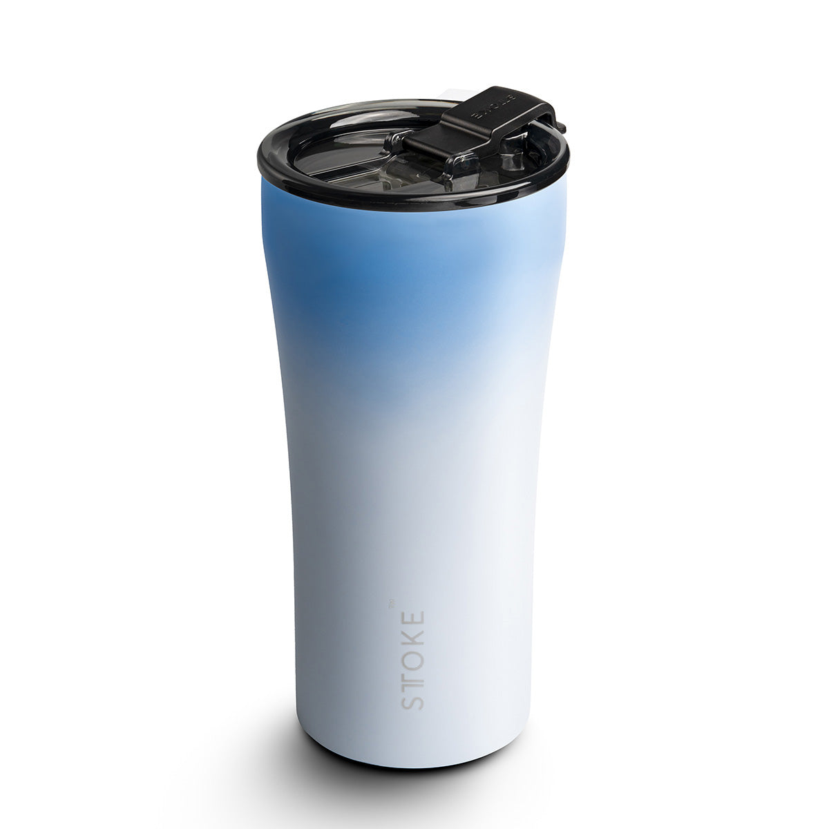 Glacial Blue STTOKE Reusable Coffee Cups — 16oz