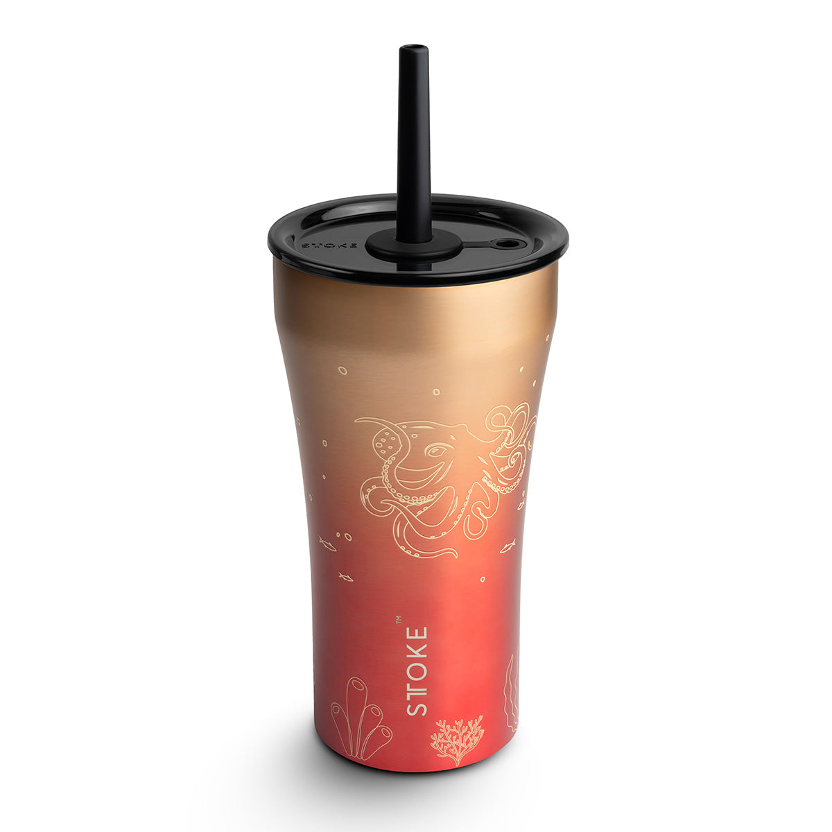 Octopus STTOKE Reusable Coffee Cups — 20oz