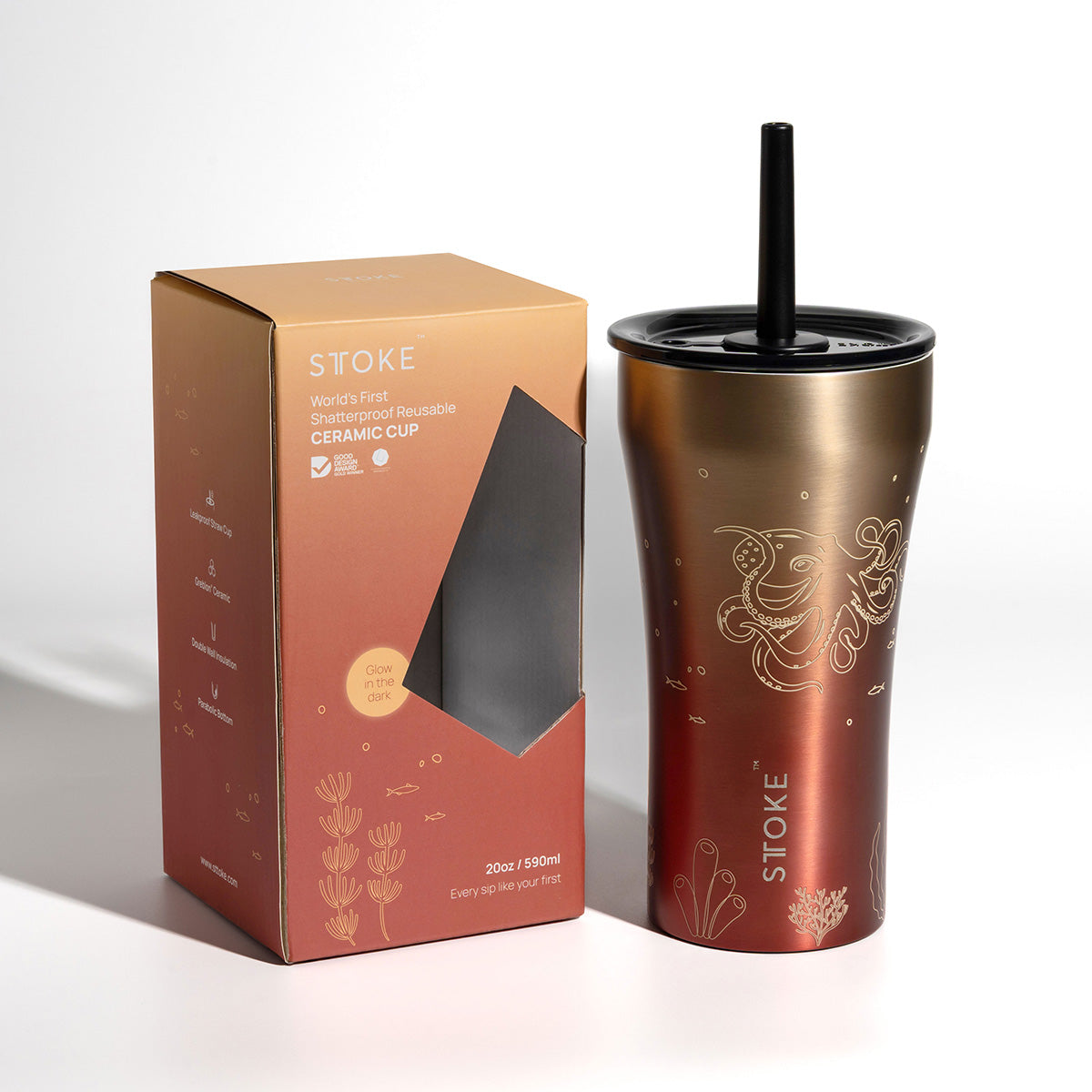 STTOKE Reusable Coffee Cups