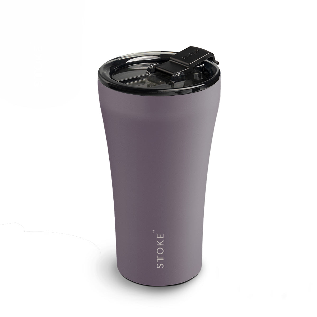 Willow Grey STTOKE Reusable Coffee Cups — 12oz