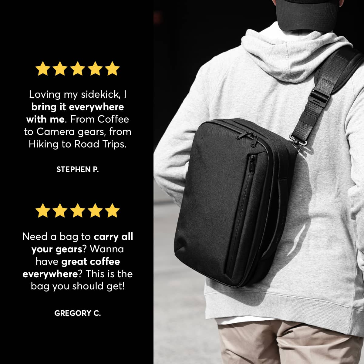 Sidekick: Weatherproof Coffee Bag