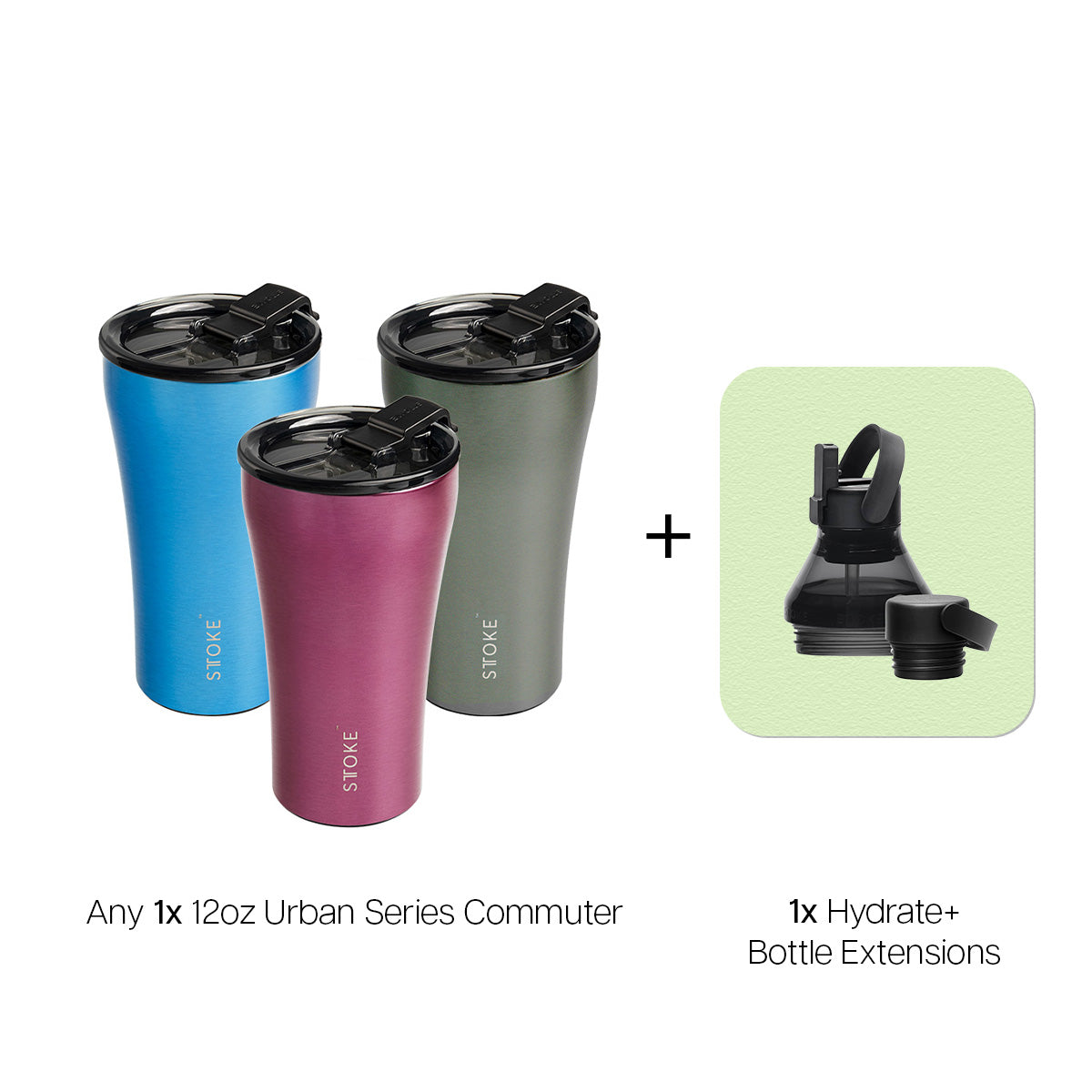 12oz / 16oz Urban Series & Hydrate+ Bundle