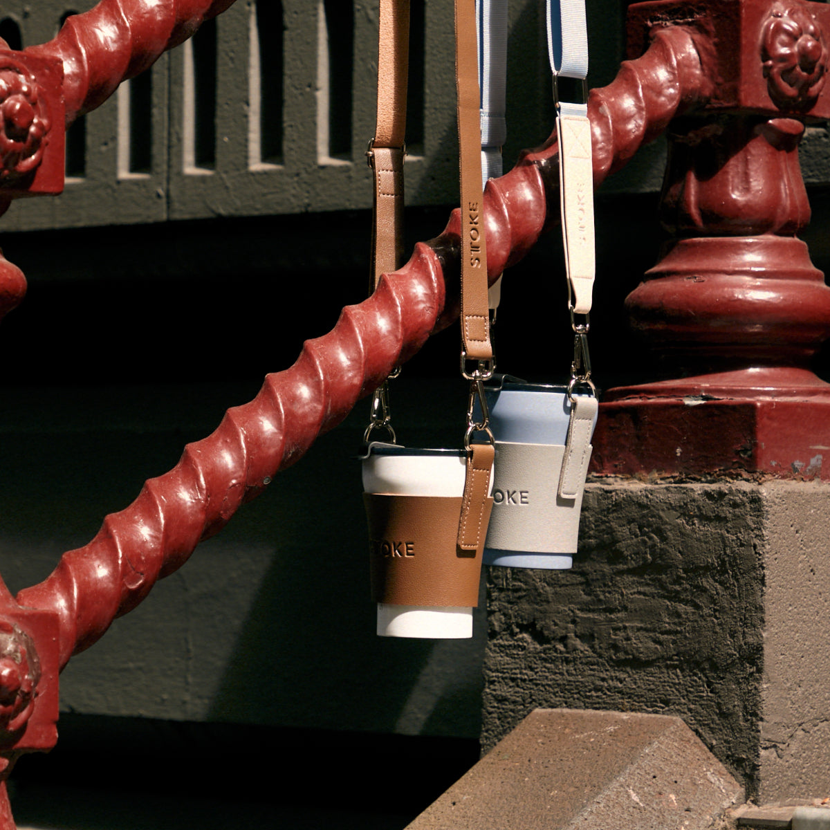 The Commute Bundle | 8oz Commuter Cup, Kerrie 8oz Sleeve & Sttrap